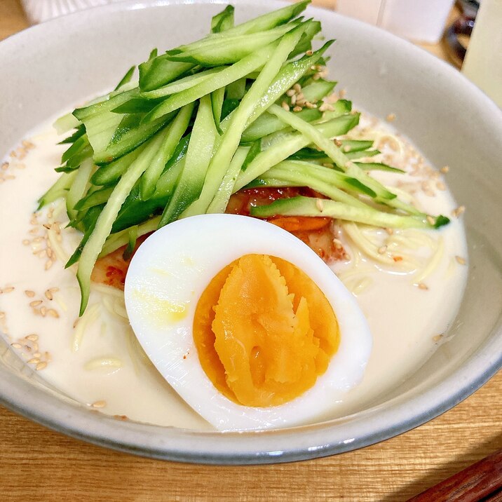 豆乳で作る！コングクス風素麺